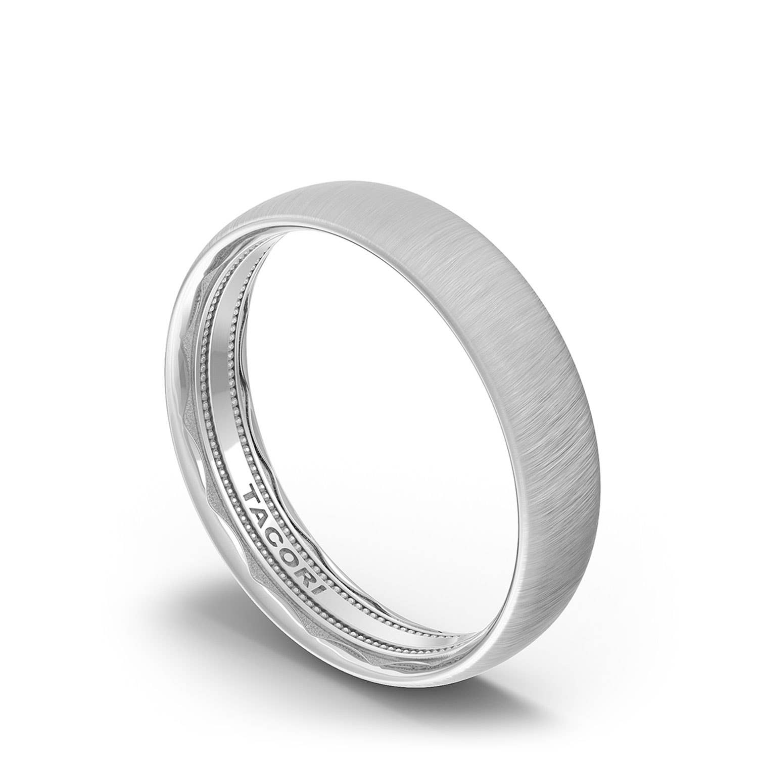 Tacori 5MM Classic Rounded in Satin Finish Wedding Band