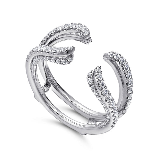 Gabriel & Co. Set Diamond Wedding Band