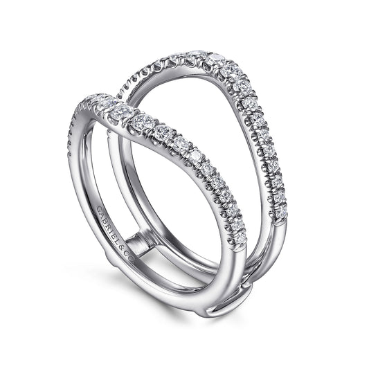 Gabriel & Co. Diamond Wedding Band