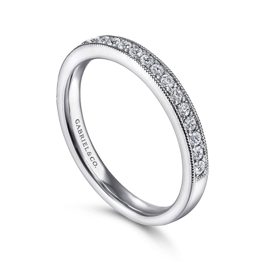 Gabriel & Co. Diamond Anniversary Band