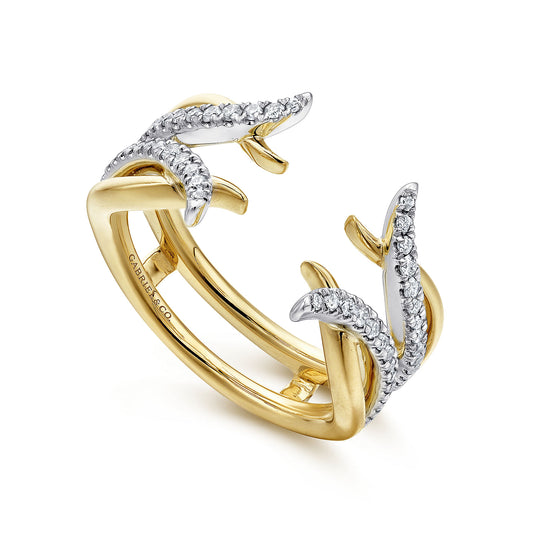 Gabriel & Co. Diamond Wedding Band