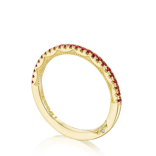 Tacori String of Rubies Wedding Band