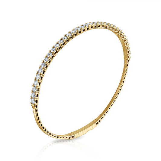 2.00CT Diamond Flex Bangle
