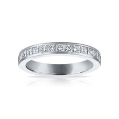 Princess Channel Wedding Ring