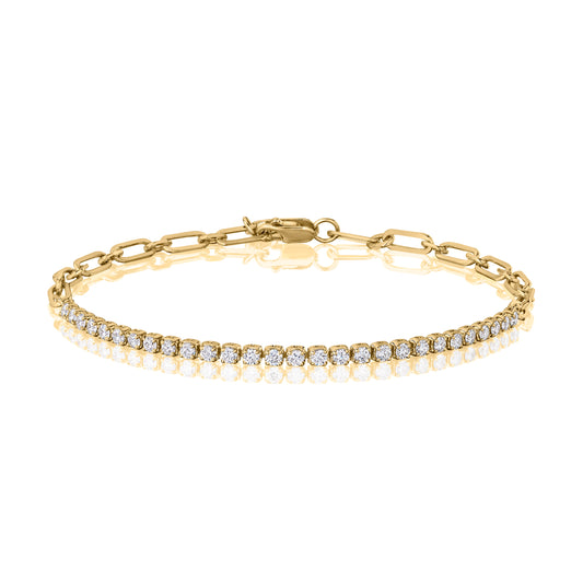 A. Jaffe Diamond Chain Bracelet