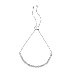 Shy Creation 14K Diamond Crown Setting Bolo Bracelet