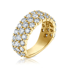 3.95CT Wide Diamond Band