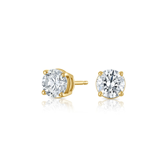 1CT GIA Certified Diamond Studs