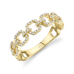 Shy Creation Link Diamond Ring