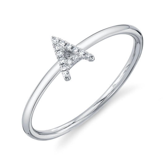 Shy Creation Diamond Ring - Initial A to Z