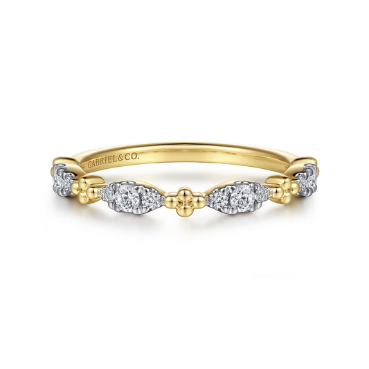 Gabriel & Co. Bujukan Stackable Diamond Ring