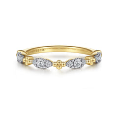 Gabriel & Co. Bujukan Stackable Diamond Ring