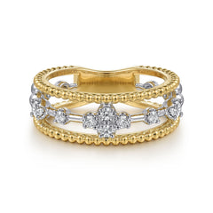 Gabriel & Co. Bujukan Stackable Diamond Ring