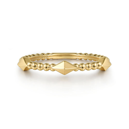 Gabriel & Co. Bujukan Pyramid Classic Ring