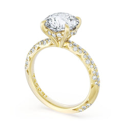 Tacori Round Bloom Engagement Ring