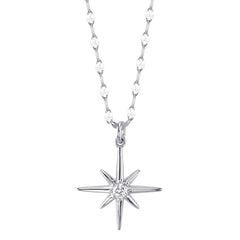 Shy Creation Diamond North Star Necklace