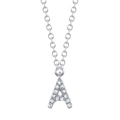 Shy Creation Diamond Necklace - Initial A to Z