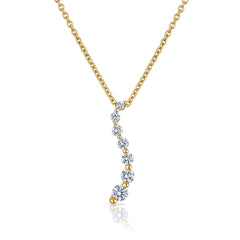 .25CT Seven Stone Journey Pendant