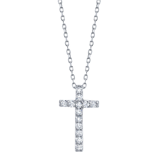 Diamond Cross Pendant