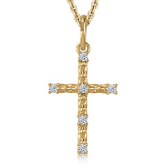 A. Jaffe Diamond Cross Pendant