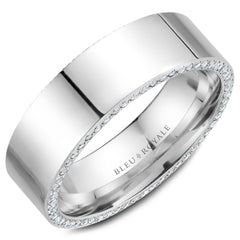 Bleu Royale 7.5MM Diamond Wedding Band