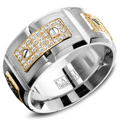Carlex 11MM G2 Diamond Wedding Band