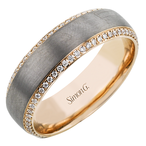 Simon G. Diamond Wedding Band