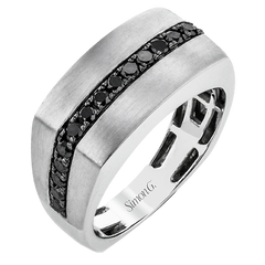 Simon G. 10.5MM Diamond Wedding Band