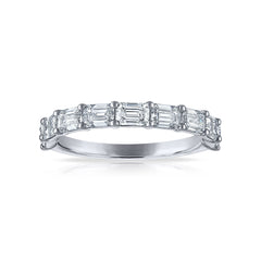 Emerald Buttercup Wedding Ring