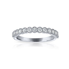 Classic Milgrain Wedding Band