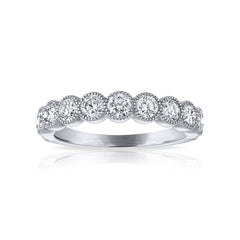 Classic Milgrain Wedding Ring