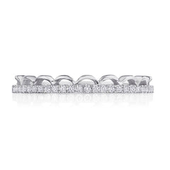 Tacori Crescent Crown Wedding Band