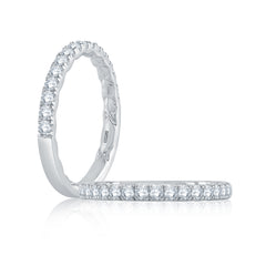 A. Jaffe Quilted Wedding Band