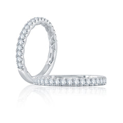 A. Jaffe Diamond Pave Wedding Band