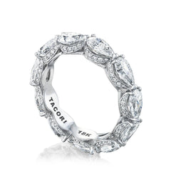 Tacori Pear Cut Diamond Eternity Wedding Band