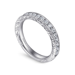 Gabriel & Co. Classic Diamond Wedding Band