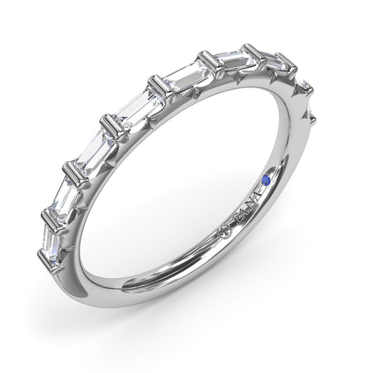 Fana Baguette Diamond Wedding Band