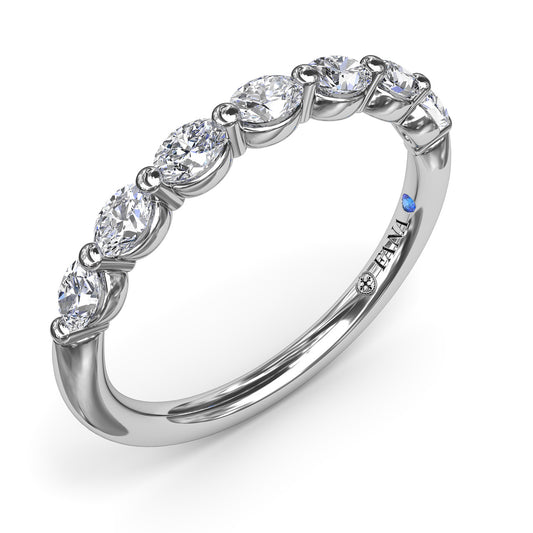 Fana Angelic Oval Wedding Band