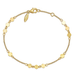 Gabriel & Co. Rhombus Stations Bracelet