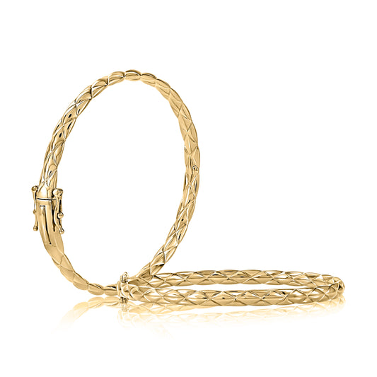A. Jaffe Plain Gold Bangle