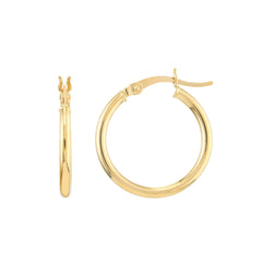 Round Tube Polished 20MM Hoops