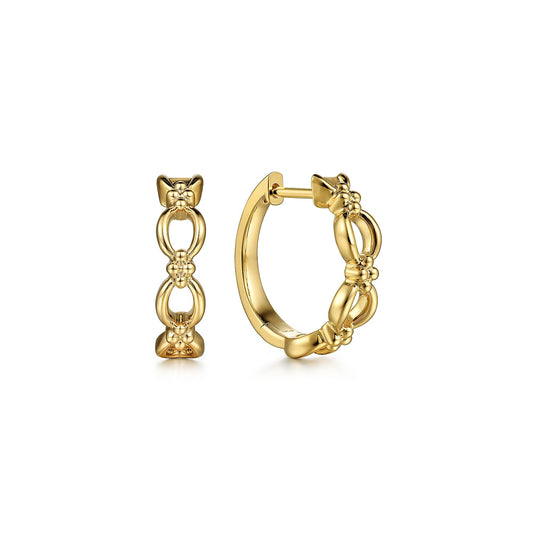 Gabriel & Co. Bujukan Huggie Earrings
