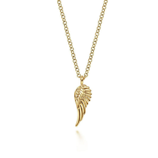 Gabriel & Co. Angel Wings Pendant Necklace