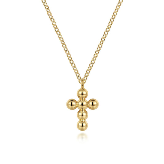 Gabriel & Co. Bujukan Cross Pendant Necklace