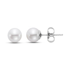 6MM Freshwater Pearl Stud Earrings
