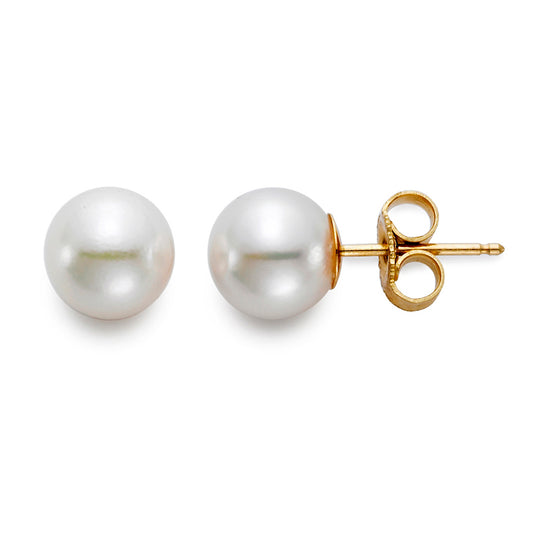 9MM Freshwater Pearl Stud Earrings