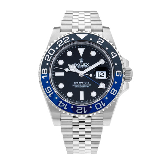 Rolex 40MM GMT Batman 126710BLNR (2025)