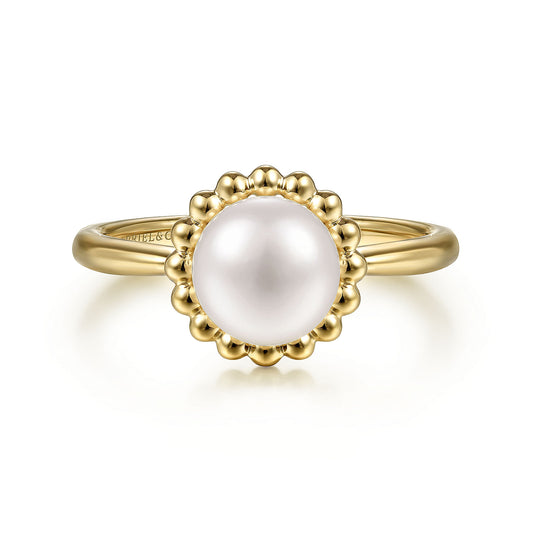 Gabriel & Co. Bujukan Pearl Ring