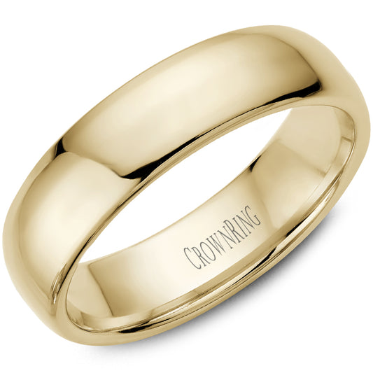 Traditional 6MM Classic Wedding Band