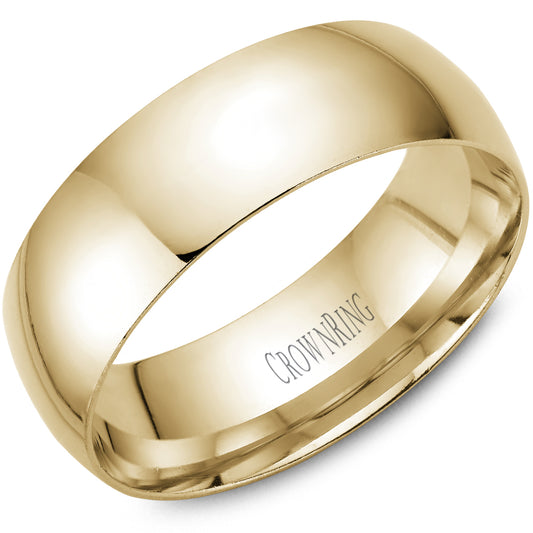 Traditional 7MM Classic Wedding Band